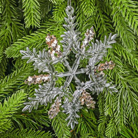 Декоративное украшение для ёлки Yiwu E-commerce 14х13,5 см