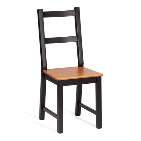Стул TC Sonata массив сосны, 41х50х95 см, антик/чёрный