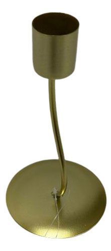 Подсвечник Actuel витой железный, d 9 h 15,5 см