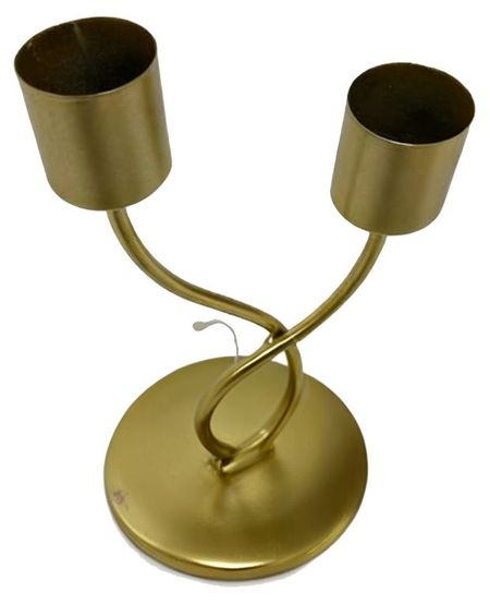 Подсвечник Actuel витой железный, d 9 h 17 см