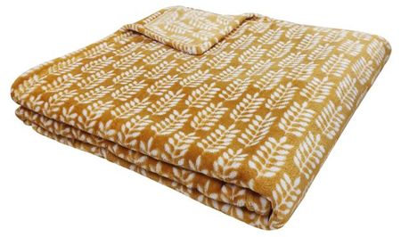 Плед Actuel фланелевый с принтом, 220х240 см