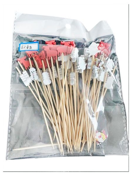 Шпажки для канапе Actuel Новый год h 12 см, 50 шт