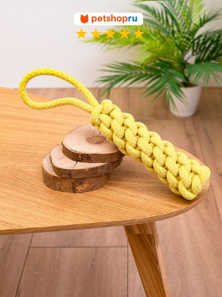 Верёвки, канаты PETSHOP Игрушка для собак канат ухватка 