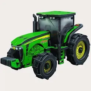 Модель, сборная, Умная бумага, Трактор John Deere, картон