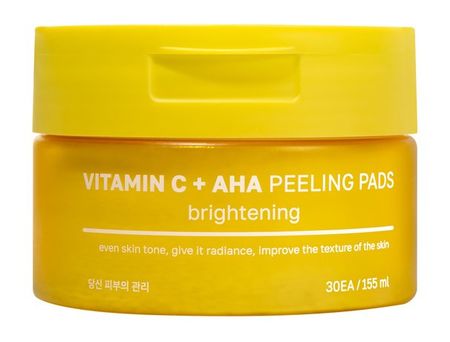 NSC Name Skin Care Vitamin C + AHA Brightening Peeling Pads витамин д3 2000 ме vitamin d3 для мозга unatuna 90 капсул