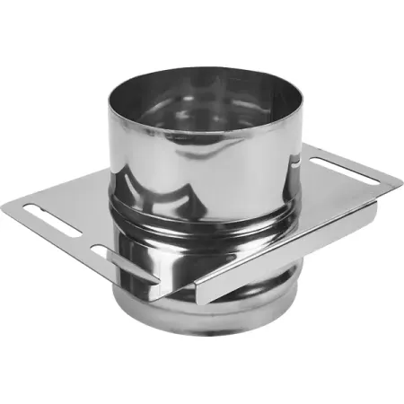 Монтажная площадка для дымохода D110 125x200 мм нержавеющая сталь AISI 430x0.5 мм phonefix силиконовая паяльная площадка для ремонта телефонов и пк