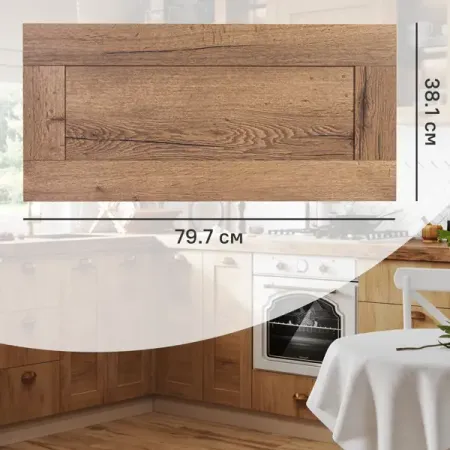 Фасад для кухонного шкафа Рошаль 79.7x38.1 см Delinia ID ЛДСП цвет темное дерево 4k mini hd 1080p hdmi совместимая карта видеозахвата usb 2 0 коробка для записи игр для youtube obs прямая трансляция компьютер