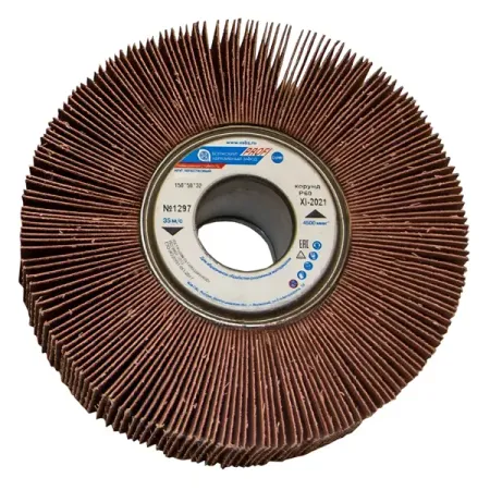 Круг лепестковый КЛО с оправкой ВАЗ Profi XF569 Р60 150x30 мм