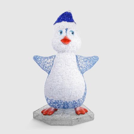 Фигура Bigdecor светодиодная декоративная Пингвин 2