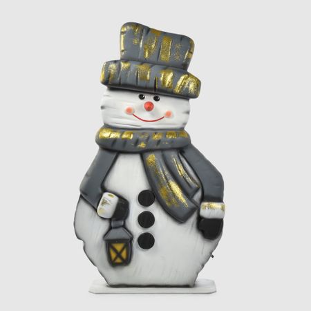 Фигура Bigdecor modern декоративная снеговик