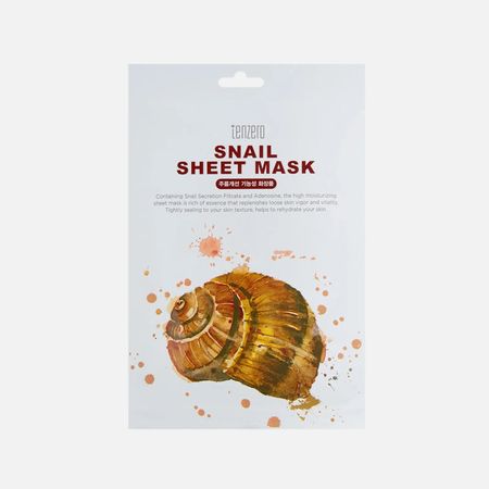 Маска тканевая Tenzero с муцином улитки 25 мл