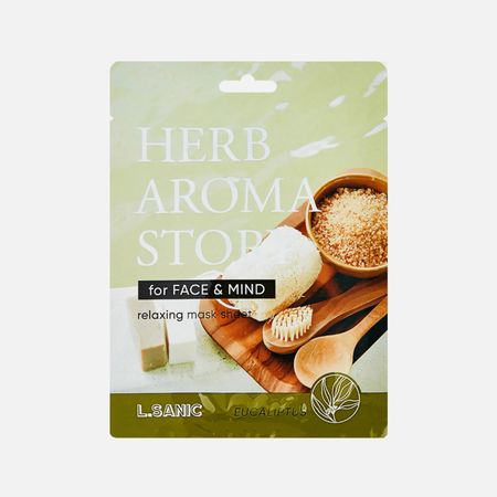Тканевая маска для лица L.sanic Herb aroma story с экстрактом эвкалипта 25 мл