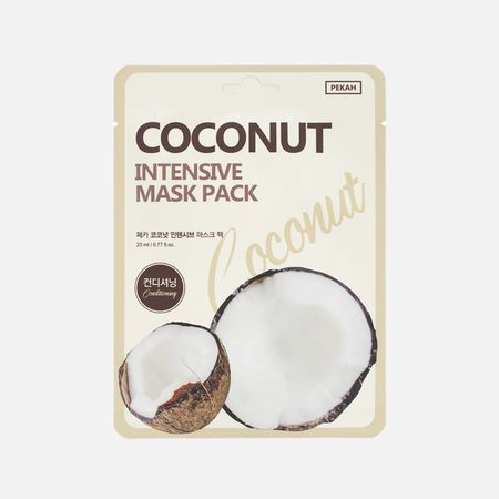 Маска тканевая Pekah Intensive mask pack с экстрактом кокоса 23 мл