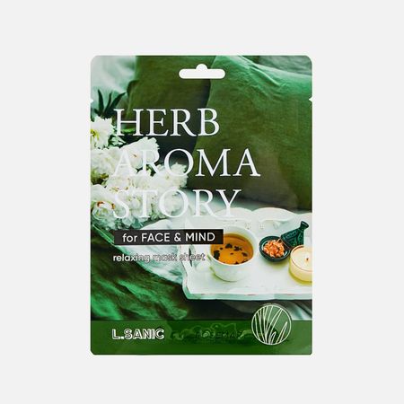 Тканевая маска для лица L.sanic Herb aroma story с экстрактом розмарина 25 мл