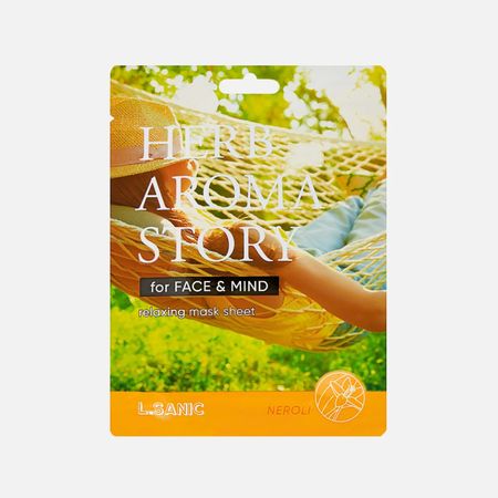 Тканевая маска для лица L.sanic Herb aroma story с экстрактом нероли 25 мл