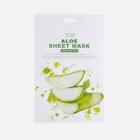 Маска тканевая Tenzero с экстрактом алоэ 25 мл