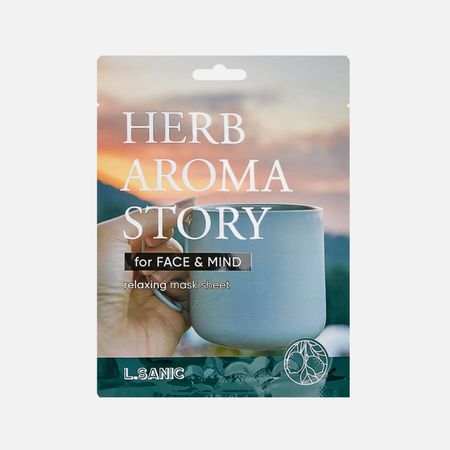 Тканевая маска для лица L.sanic Herb aroma story с экстрактом бергамота 25 мл