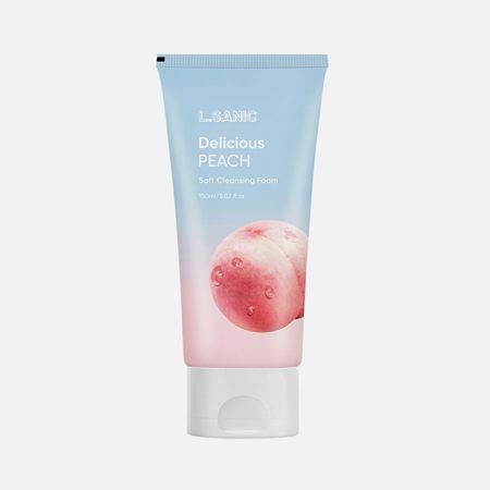 Пенка для умывания L.sanic очищающая с экстрактом персика 150 мл