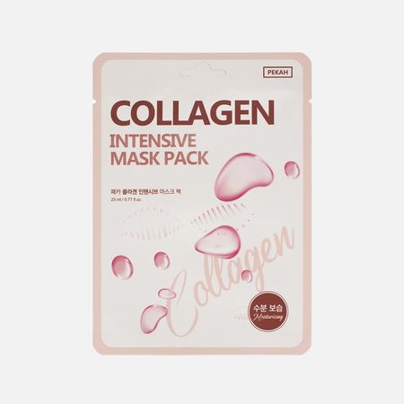 Маска тканевая Pekah Intensive mask pack с коллагеном 23 мл