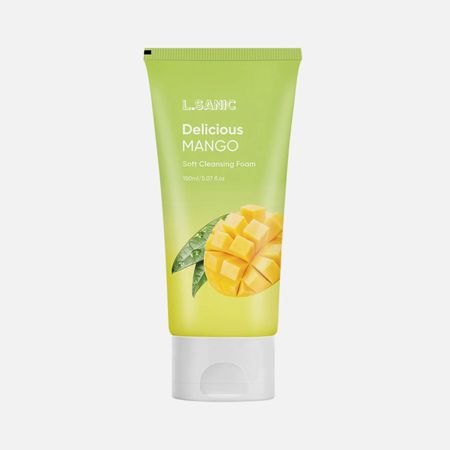 Пенка для умывания L.sanic очищающая с экстрактом манго 150 мл