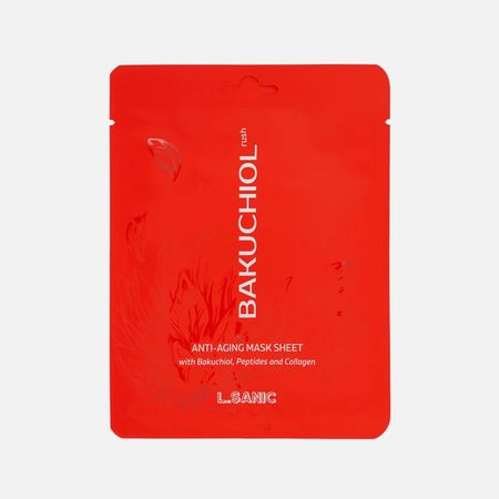 Тканевая маска для лица L.sanic антивозрастная с бакучиолом 25 мл