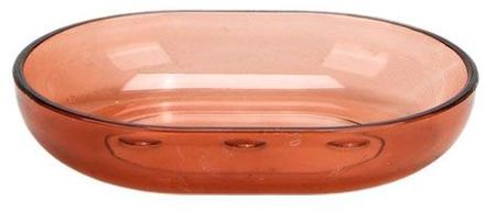 Мыльница Actuel коричневая, 12,3x9,4x2,5 см