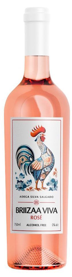 Вино безалкогольное Brizaa Viva Rose розовое Португалия, 0,75 л