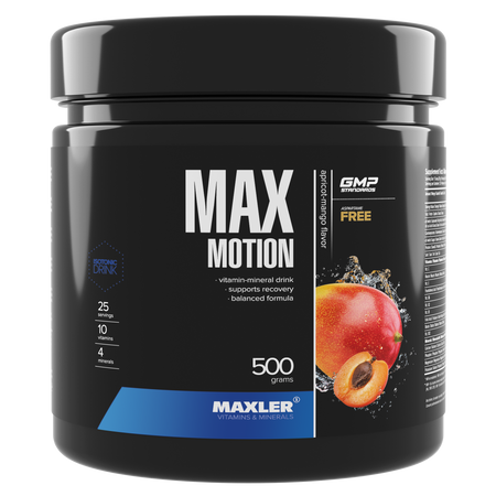 Изотоник Maxler Max Motion, 500 гр. - абрикос-манго
