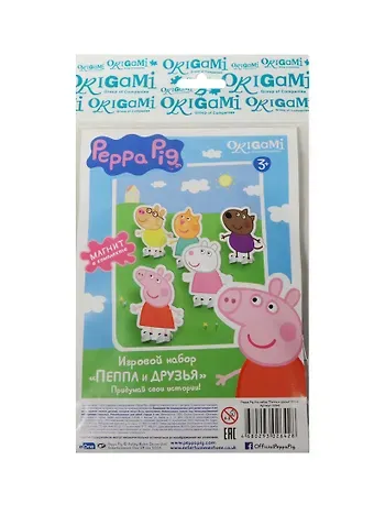 Игровой набор т.м. Peppa Pig Пеппа и друзья (5 фигурок, магнит)