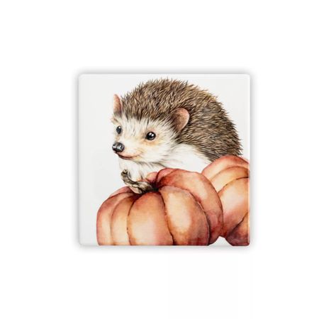 Подставка под кружку Anna Lafarg еж 11 см квадратная