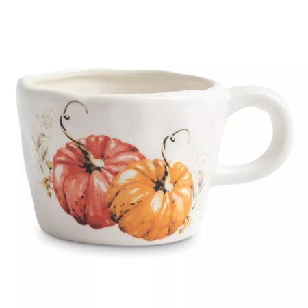 Кружка Anna Lafarg тыквы 320 мл молочная