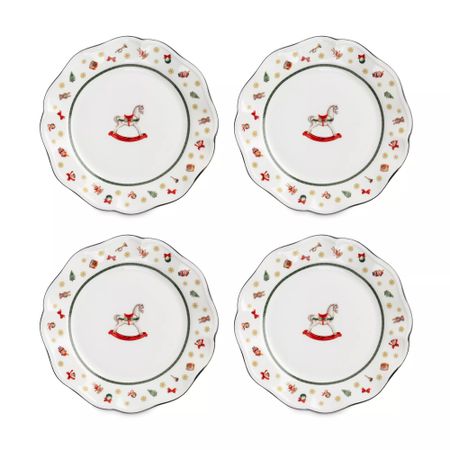 Набор тарелок закусочных Anna Lafarg лошадка miracle 19 см 4шт