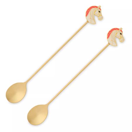Набор ложек десертных Anna Lafarg конь 2 шт. 20 см крылатый конь