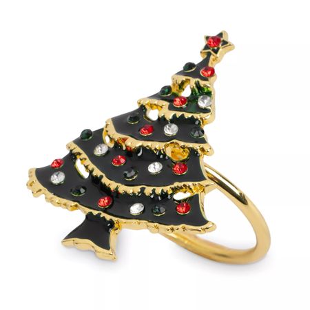 Кольцо для салфеток Anna Lafarg новогодняя ель 5х6 см сельма оттилия лувиса лагерлёф чудесное путешествие нильса с дикими гусями