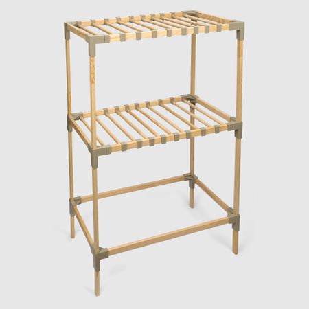 Вешалка для брюк Fixwood Fix-2037-2 бежевая 74х45х110 см