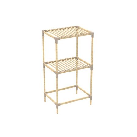 Вешалка для брюк Fixwood Fix-2037-2 бежевая 74х45х110 см