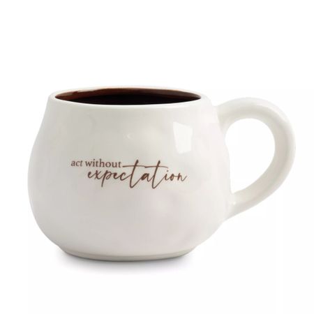 Кружка Anna Lafarg мятый эффект 460 мл бело-бордовая