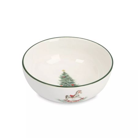 Салатник Anna Lafarg лошадка и елка 750 мл зеленый