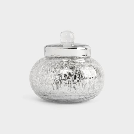 Конфетница с крышкой Anna Lafarg кракелюр 16х15 см 1,2 л