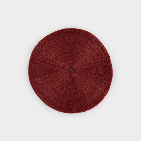 Салфетка под приборы Anna Lafarg bijou 36 см красная