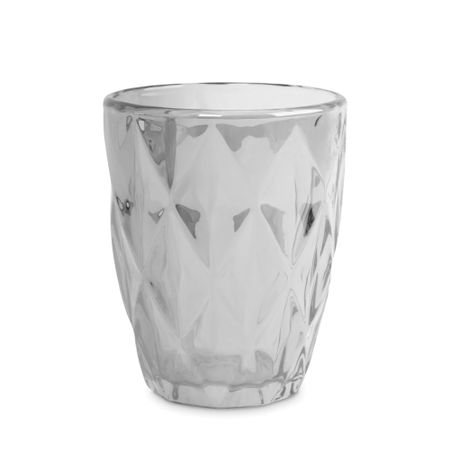 Стакан Anna Lafarg diamond color 10 см 270 мл серый