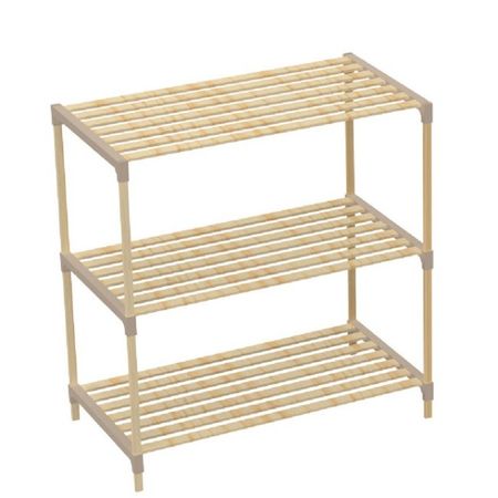 Стеллаж для хранения Fixwood Fix-2006-3 бежевый 61х34х81 см