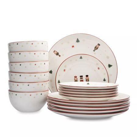 Сервиз обеденный Anna Lafarg щелкунчики 6 персон 18 предметов