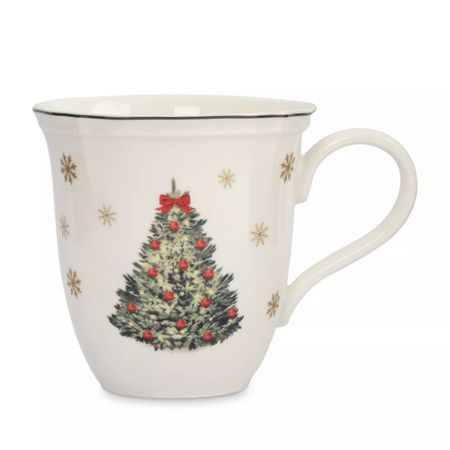 Кружка Anna Lafarg 380мл лошадка и елка miracle