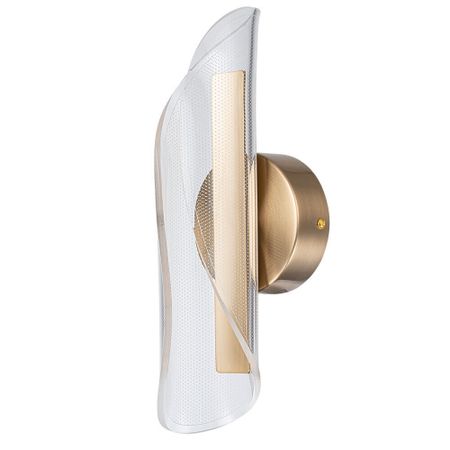 Светильник светодиодный накладной Arte Lamp Ciclone 4000К 6 Вт 1 кв.м латунь IP20 (A2474AP-7PB) в мире необычного интересные рассказы