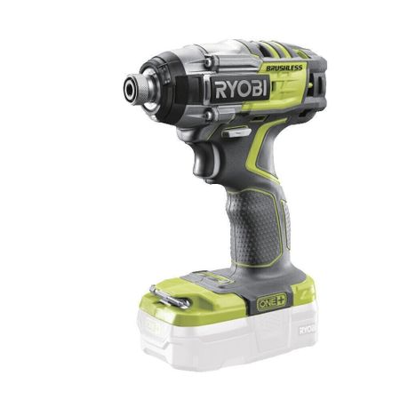 Винтоверт ударный аккумуляторный бесщеточный Ryobi One+ R18IDBL-0 18 В без АКБ и ЗУ (15606915) аккумуляторный адаптер dm18rl для ryobi 18в