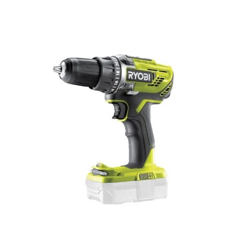 Дрель-шуруповерт ударная аккумуляторная бесщеточная Ryobi One+ R18PD7-0 18 В без АКБ и ЗУ (15827463) дрель ударная hanskonner hid21100ds 1000вт