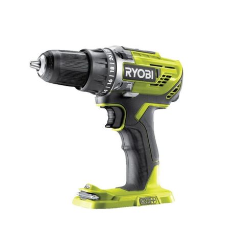 Дрель-шуруповерт ударная аккумуляторная бесщеточная Ryobi One+ R18PD7-220B 18 В 2 Ач Li-Ion 2 АКБ и ЗУ (15863330) дрель ударная hanskonner hid21100ds 1000вт