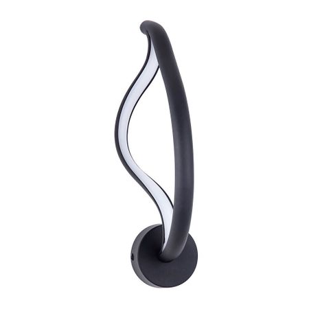 Светильник светодиодный накладной Arte Lamp Hyperbola 3000К 9 Вт 1,5 кв.м черный IP20 (A1987AP-8BK) в мире необычного интересные рассказы