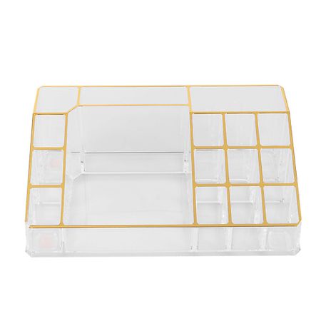 Корзина для хранения LETOILE HOME Органайзер косметический прозрачный